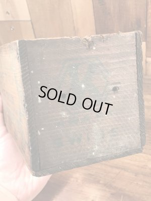 Kraft社製の木製のヴィンテージチーズボックス