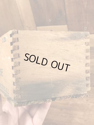 Axelrod'sの木製のヴィンテージチーズボックス