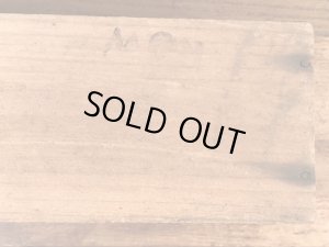 Axelrod'sのクリームチーズが入っていたビンテージ木箱