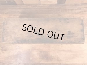 クラフト社のチーズが入っていたビンテージ木箱