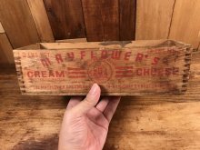 他の写真3: Mayflower's Cream Cheese Wood Box　メイフラワーズ　ビンテージ　チーズボックス　木箱　〜40年代