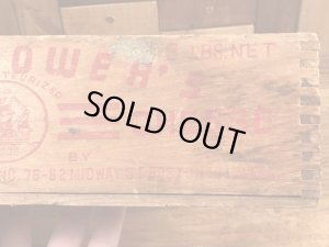 Mayflower'sの木製のヴィンテージチーズボックス