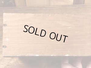 Cloverbloom社の木製のヴィンテージチーズボックス