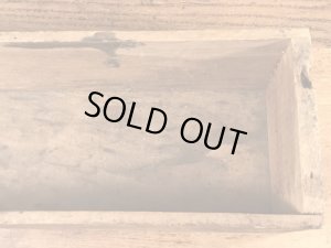 Mayflower'sのクリームチーズが入っていたビンテージ木箱