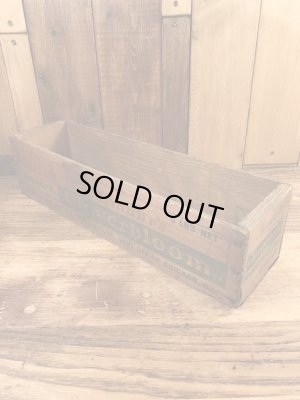 Cloverbloom社製のチーズが入っていたビンテージ木箱