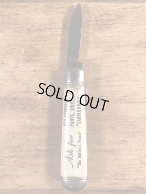 Key Work Clothesの企業物のヴィンテージポケットナイフ