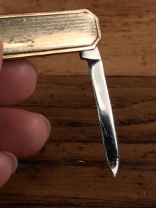 他の写真2: Art Deco Gold Pocket Knife　アールデコ　ビンテージ　ポケットナイフ　ゴールド　〜40年代