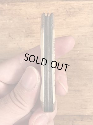 キーワークブランドの企業物のビンテージ折り畳みナイフ