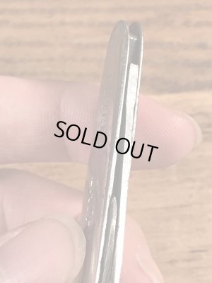 ピーターズシューズの企業物のビンテージ折り畳みナイフ