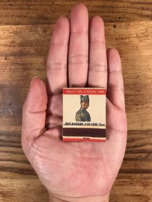 他の写真1: US Army College  Military Matchbook　USアーミー　ビンテージ　マッチブック　ミリタリー　40年代〜