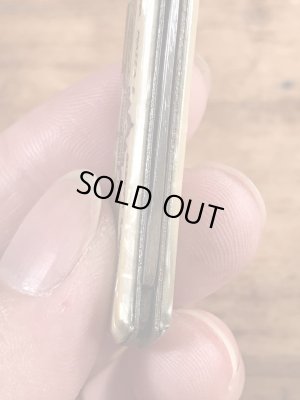 サンピエトロ大聖堂のシェル加工のヴィンテージポケットナイフ