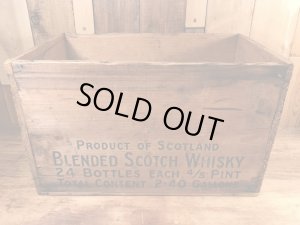 White Horse Cellerのスコッチウイスキーのヴィンテージウッドボックス