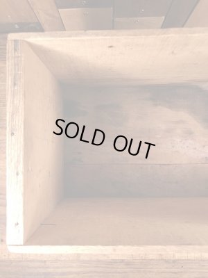 Western Cartridge Companyの弾薬が入っていたヴィンテージウッドボックス