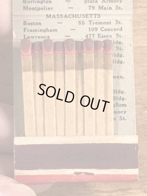 US Army Collegeのミリタリー物のヴィンテージマッチ