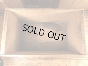 Western Cartridge Companyの弾薬が入っていたヴィンテージウッドボックス