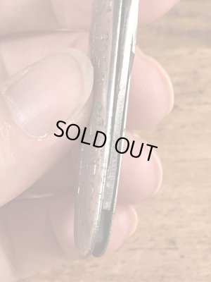 Peters Weatherbird Shoesのアドバタイジング物のヴィンテージポケットナイフ