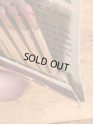 USアーミーのミリタリー物のビンテージマッチブック