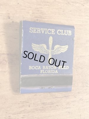 USエアフォースのService Clubのヴィンテージマッチ