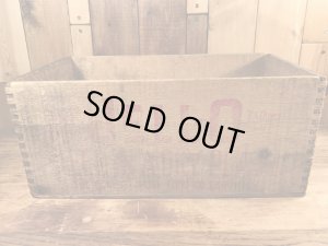 アンティークのJell-Oのヴィンテージウッドボックス