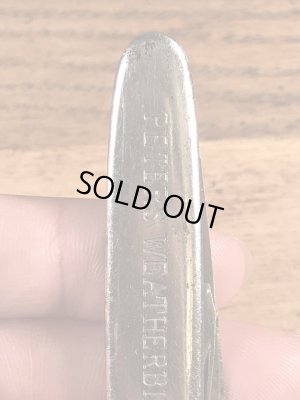 ピーターズシューズの企業物のビンテージ折り畳みナイフ