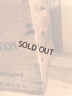 Western Cartridge Companyの弾薬が入っていたヴィンテージウッドボックス