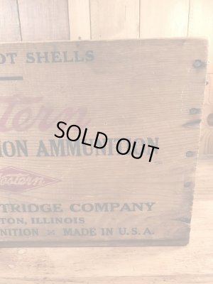Western Cartridge Companyの弾薬が入っていたビンテージ木箱