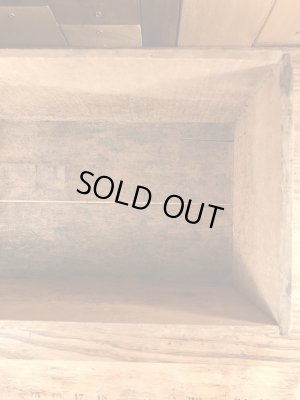 アンティークのJell-Oのビンテージ木箱