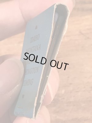 第41歩兵部隊のミリタリー物のビンテージマッチブック