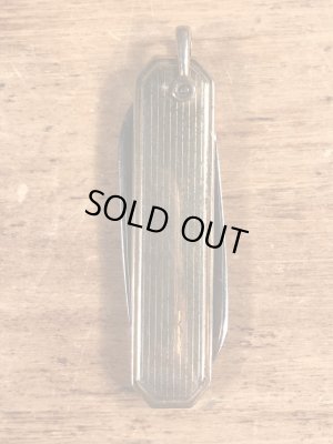 アートデコのゴールドのヴィンテージポケットナイフ