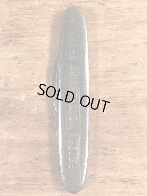 Peters Weatherbird Shoesのアドバタイジング物のヴィンテージポケットナイフ