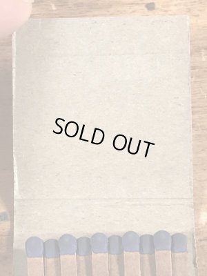 第41歩兵部隊のミリタリー物のビンテージマッチブック