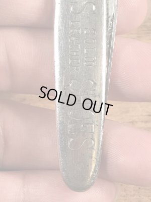 Peters Weatherbird Shoesのアドバタイジング物のヴィンテージポケットナイフ