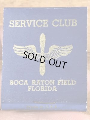 USエアフォースのService Clubのヴィンテージマッチ