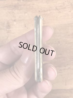 サンピエトロ大聖堂のシェル加工のビンテージ折り畳みナイフ