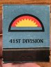 41 St Divisionのミリタリー物のヴィンテージマッチ