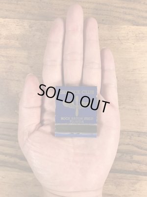 USエアフォースのService Clubのヴィンテージマッチ