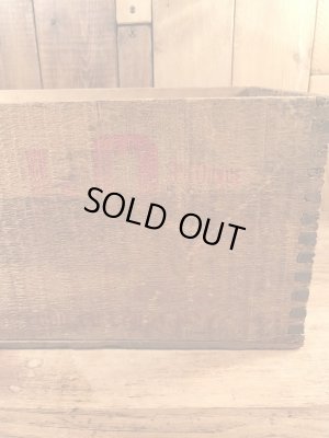 アンティークのJell-Oのヴィンテージウッドボックス