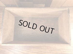 アンティークのJell-Oのヴィンテージウッドボックス