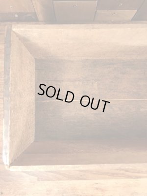 アンティークのJell-Oのヴィンテージウッドボックス