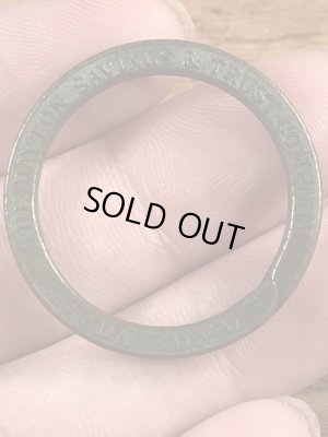 アドバタイジング物のノベルティのヴィンテージキーリング