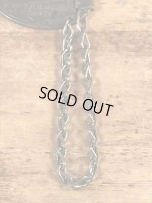 Samson Leather Tire Co.の企業物のビンテージノメタルタグ