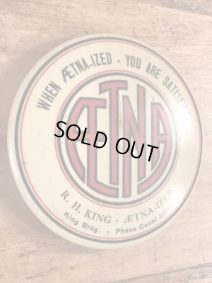 Aetna-Izerの企業物のビンテージ手鏡