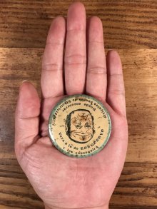 他の写真1: Vaya A Lo De Borgonovo Advertising Pocket Mirror　企業物　ビンテージ　ポケットミラー　手鏡　1910年代〜