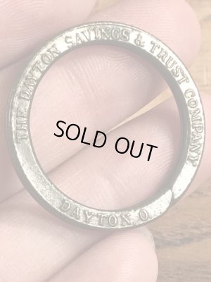 アドバタイジング物のノベルティのヴィンテージキーリング