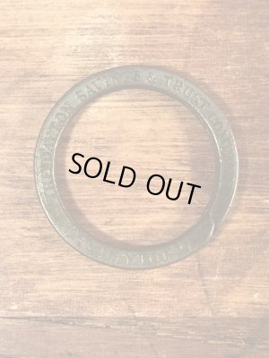 アドバタイジング物のノベルティのヴィンテージキーリング