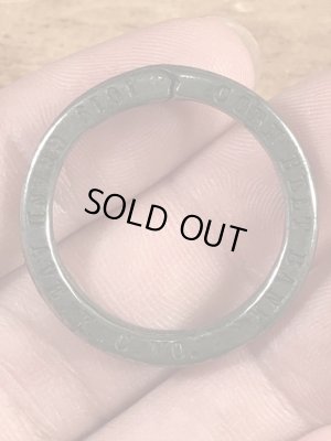 Corn Belt Bankの企業物のビンテージキーリング