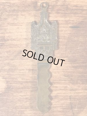 Ste Anne's Fiskdale Mass.のスーベニア物のヴィンテージキー