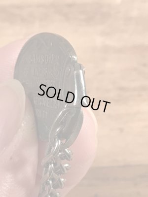 Samson Leather Tire Co.のアドバタイジング物のヴィンテージノベルティタグ