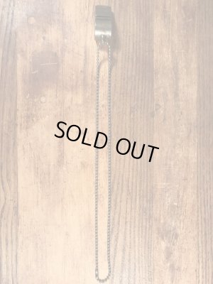 V.L.& A.Special Chicagoのボールチェーンが付いたヴィンテージホイッスル