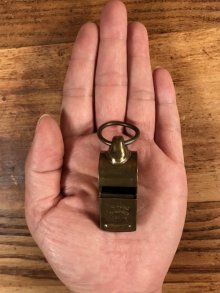 他の写真2: The Acme Thunderer Military Brass Whistle　ミリタリー　ビンテージ　ホイッスル　呼び笛　1910〜50年代